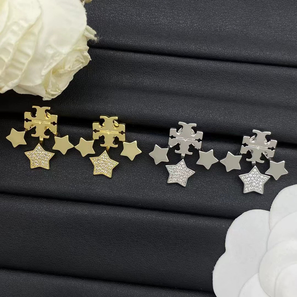 Tory Burch Diamond Stud Earrings